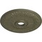 Ekena Millwork Swindon Ceiling Medallion (Fits Canopies up to 6 1/8"), 24"OD x 4"ID x 1 1/2"P, Painted Turtle CM24SWPTF - alternate 3